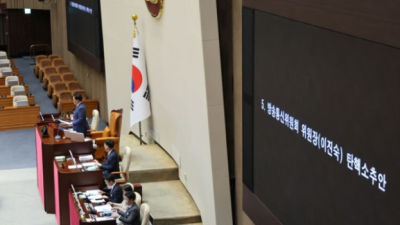 [데일리안] '25만원 살포법·이진숙 탄핵안' 국회 통과…野 또 강행처리