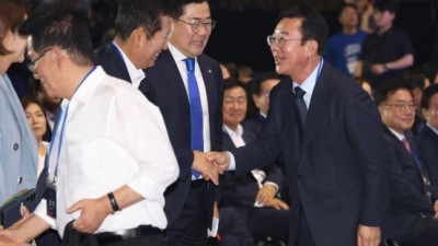 [파이낸셜뉴스] 열받은 용산 野, 대통령 축하마저 정치적 이용..개탄스러워