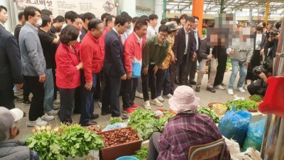 [데일리안][현장] 제가 더 잘하겠다 한동훈 한마디에…곡성주민들 자주 와달라