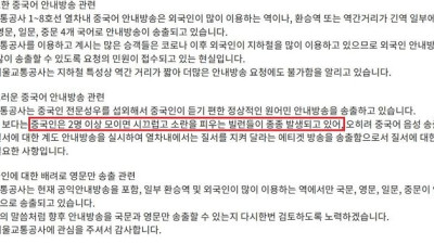 [뉴시스]서울교통공사 중국인 소란 피우는 '빌런들' 종종 발생 답변 사과(종합)