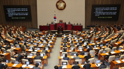 [헤럴드경제][속보] ‘尹내란·김건희 쌍특검법’ 등 총 8개법 국회 재의 부결